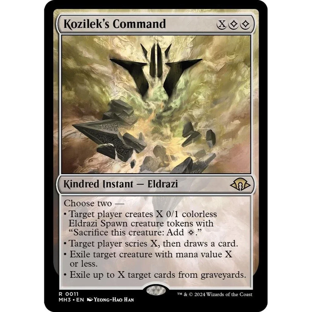 Kozilek's Command | MH3 | 11 | NM/Rare | 034-MTG-R